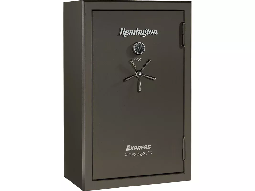 Remington Express Fire Resistant 44+6 Gun Safe with Electronic Lock Graphite