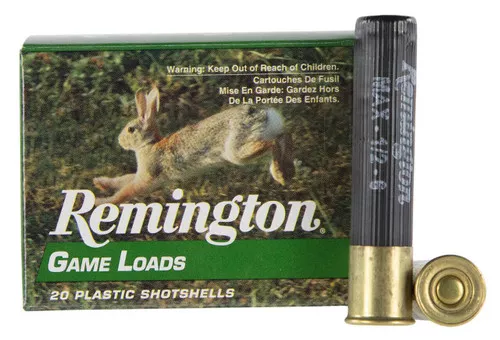 Remington Game Load 410 Bore Shotshell Ammunition, 2 1/2 Inch, 1200 FPS, 1 1/8 Ounce, #6 Shot – 25 Cartridge Box ( 25 / 1 )