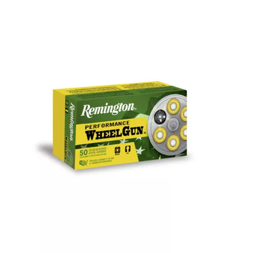 Remington Wheel Gun Subsonic Centerfire Ammunition, 38 Special, Lead Semi Wadcutter, 158 Grain – 50 Cartridge Box ( 50 / 1 )