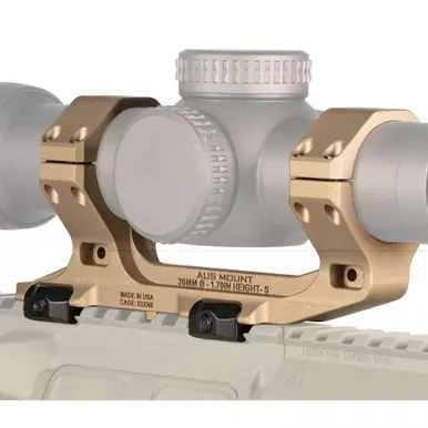 Reptilia AUS Mount | 30mm | Anodized Finish | Flat Dark Earth | 1.70″ Bore Height | 100-239