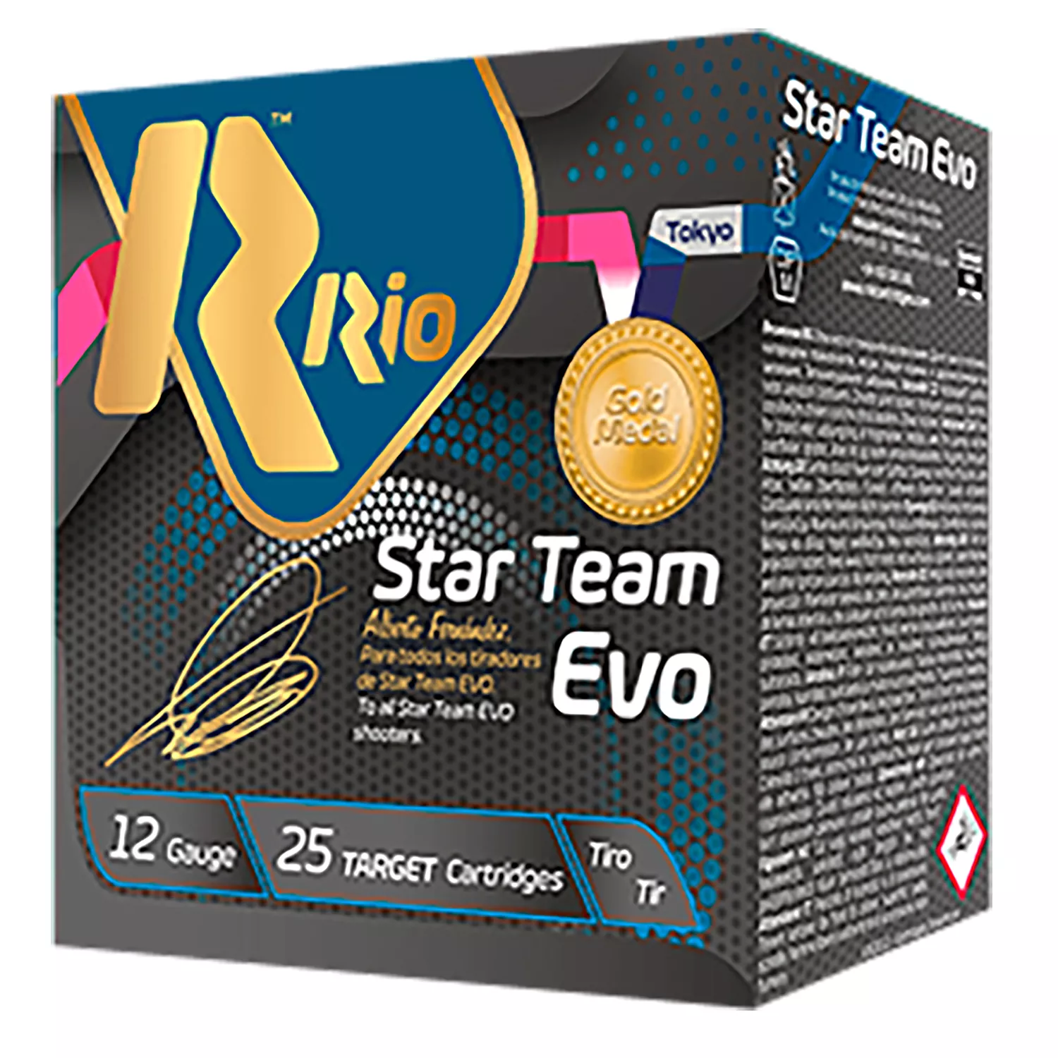 Rio Ammunition STT28LT75 Star Team EVO12Gauge 2.75" 1oz 7.5Shot 25 Per Box/10 Case