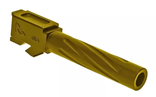 Rival Arms Standard Drop In Barrel for Glock 19 Gen 3/4 Gold