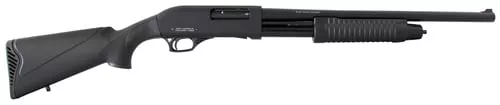 Rock Island CR103 Meriva12 Gauge with 18.50" Barrel, 3" Chamber, 5+1 Capacity, Black Parkerized Metal Finish & Black Synthetic Stock Right Hand Full Size