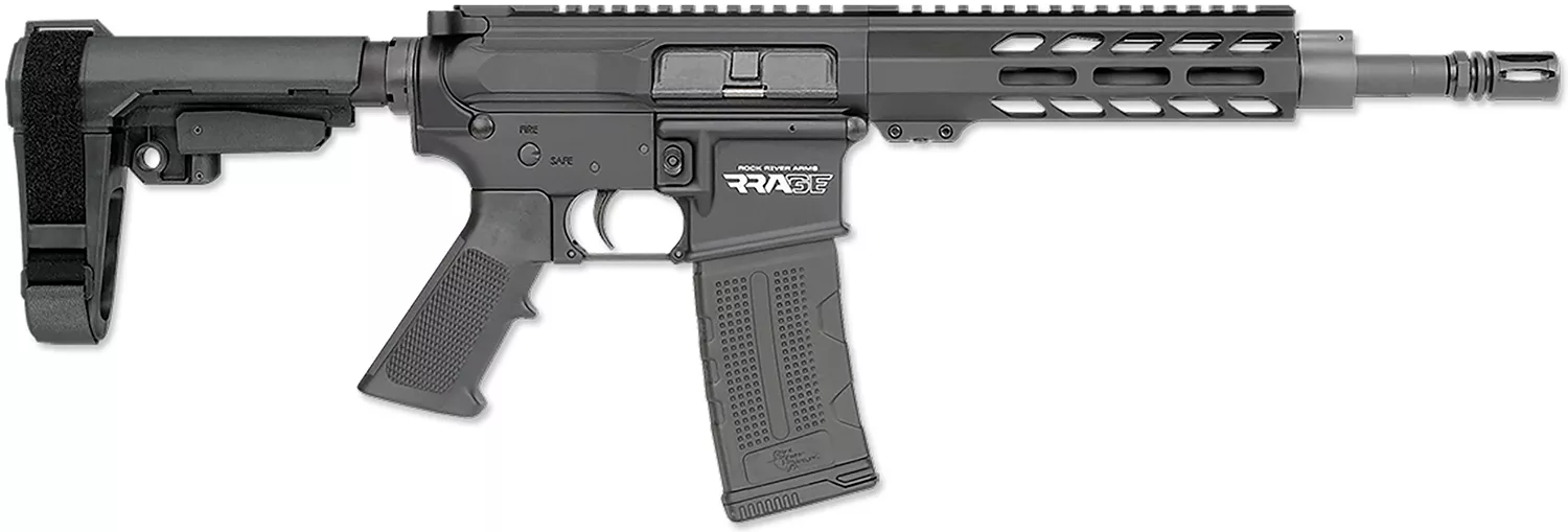 Rock River Arms DS2142 LAR-15M RRAGE 223 Rem/5.56 NATO 30+1 10.50″ Black Threaded Barrel, M-LOK Handguard, Black Aluminum Picatinny Rail Receiver, Black A2 Grip