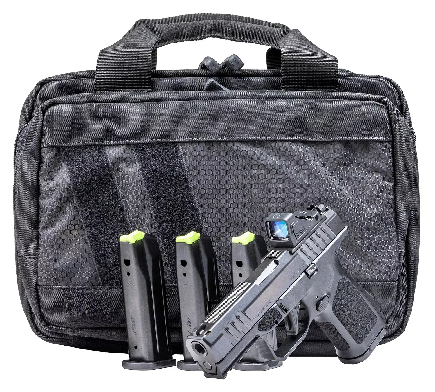 Rost Martin RM1C 9mm 10+1 BLK 4″ Bndl Ca