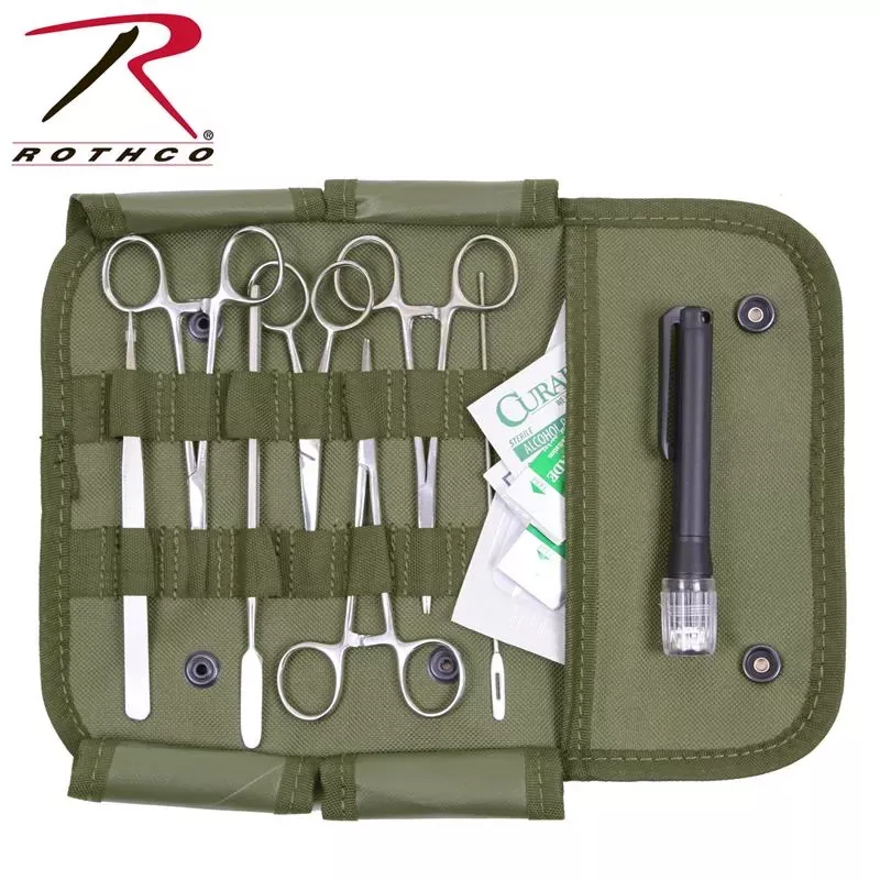 Rothco Military Surgical Kit- Olive Drab