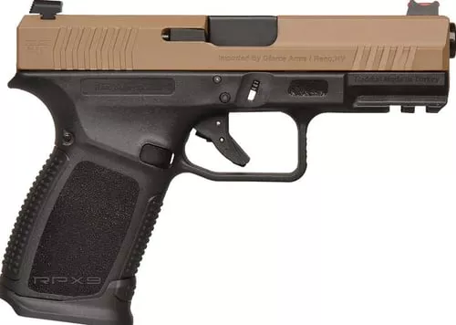RPX3C9 9MM 4" FDE SLIDE 15+1 | BLACK FRAME