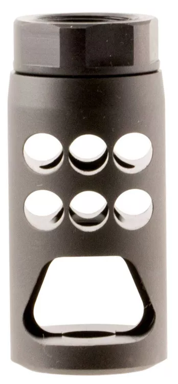 Ruger 90590 Hybrid Muzzle Brake Ruger Precision 7.62x51mm NATO Black Matte Steel with 5824 tpi Threads 2.20 OAL1 Diameter UPC: 736676905904