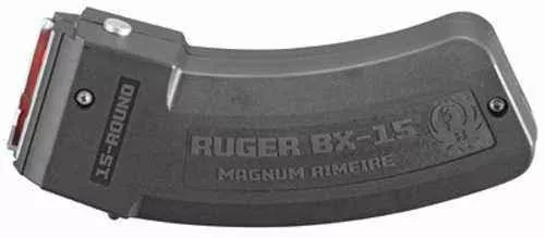 Ruger Magazine BX-15 17 HMR 22 WMR 15Rd Black Fits M77/17 77/22 American Rimfire and Precision 90585