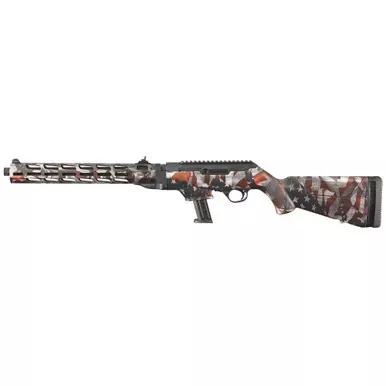 Ruger PC Carbine | Rifle | Semi-Auto | 9mm Luger | 16 ” Barrel | American Flag Camo | 19121