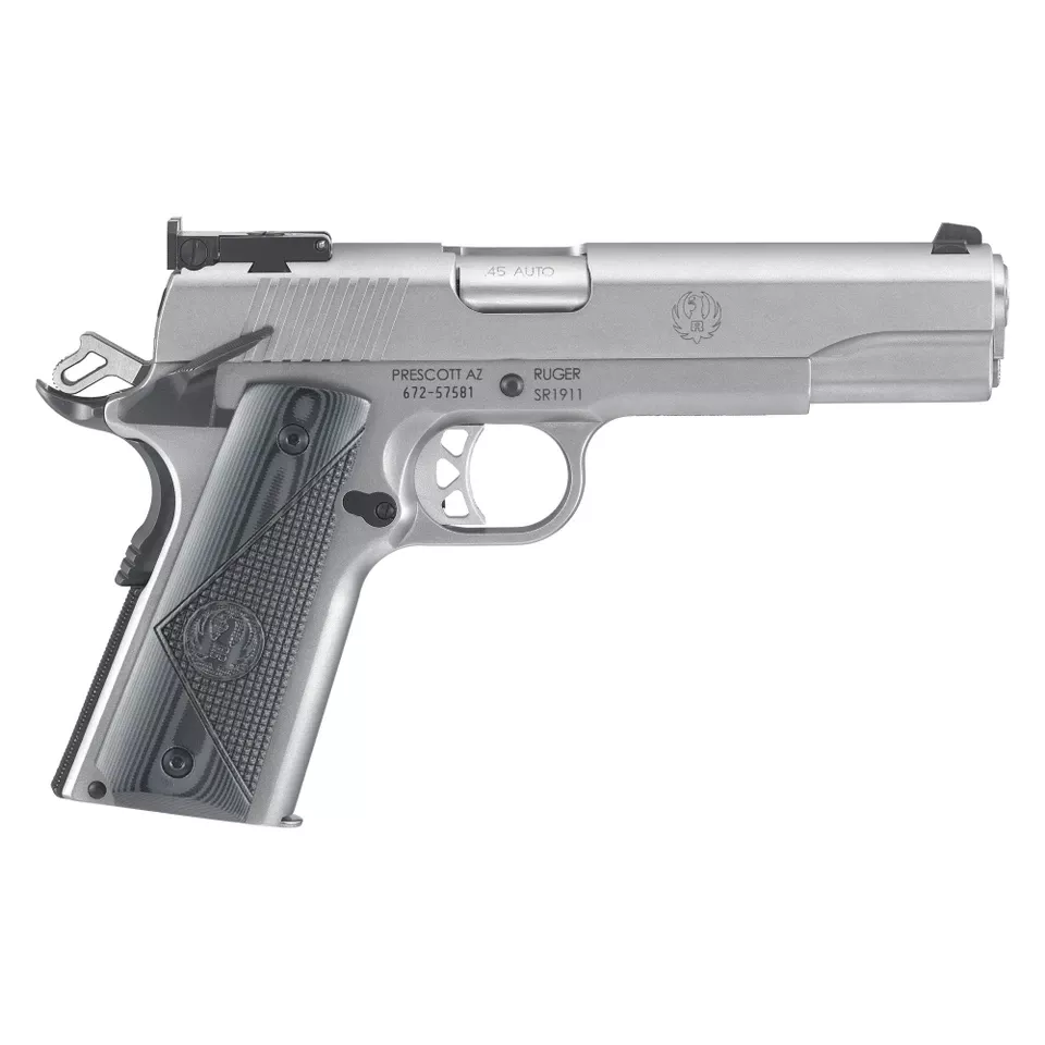 Ruger SR1911 Target .45 ACP 5" Stainless 8-Round Pistol