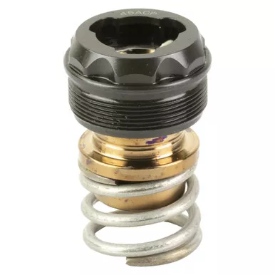 Rugged Suppressors .45 ACP 3 Lug Mount - Obsidian 45, Black