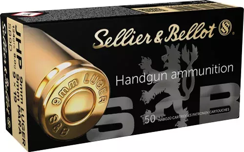 S&b 9mm Luger 124 Grain Jhp – 50RD 20BX/cs