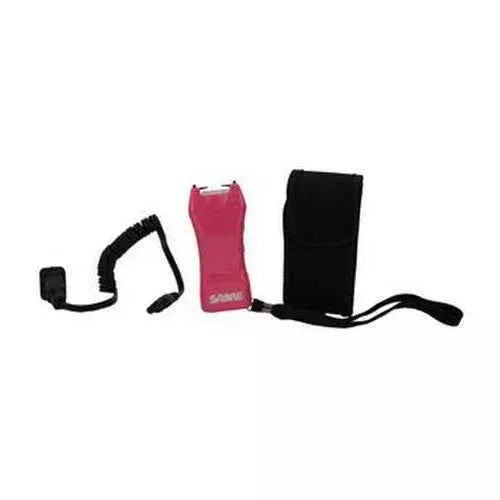 Sabre 600,000V Mini Stun Gun w/Holster Pink S-1005-PK