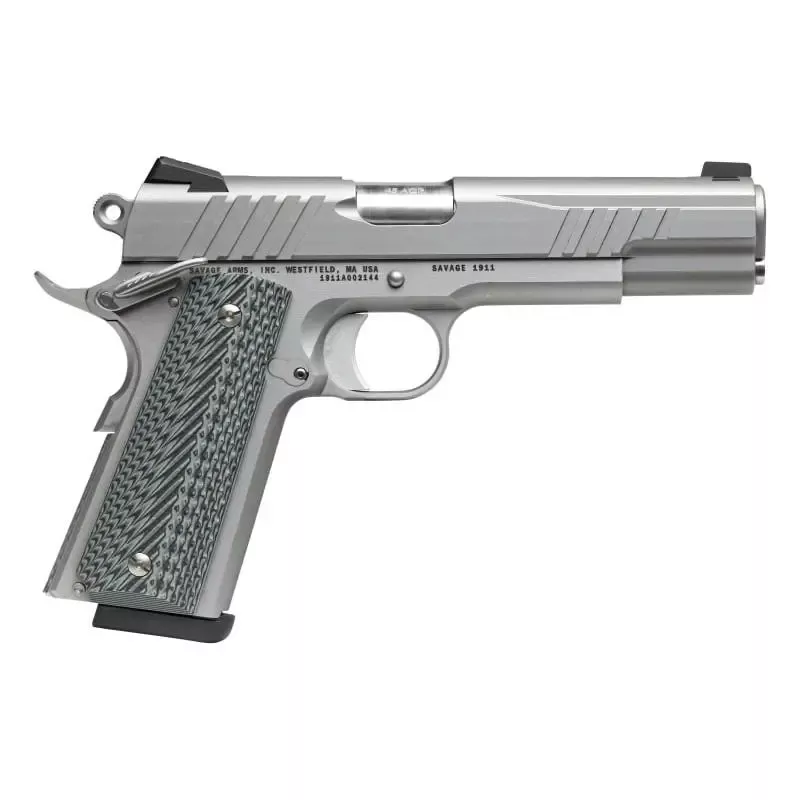 Savage 1911 Gov't Style Handgun 9mm Luger 10rd Magazines (2) 5" Barrel Stainless Steel