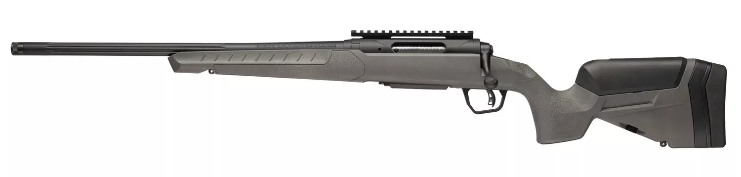 Savage Arms 32436 110 Trailblazer 350 Legend 4+1 18″ Fluted Barrel, Flat Dark Gray Adj LOP Synthetic Stock, Left Hand