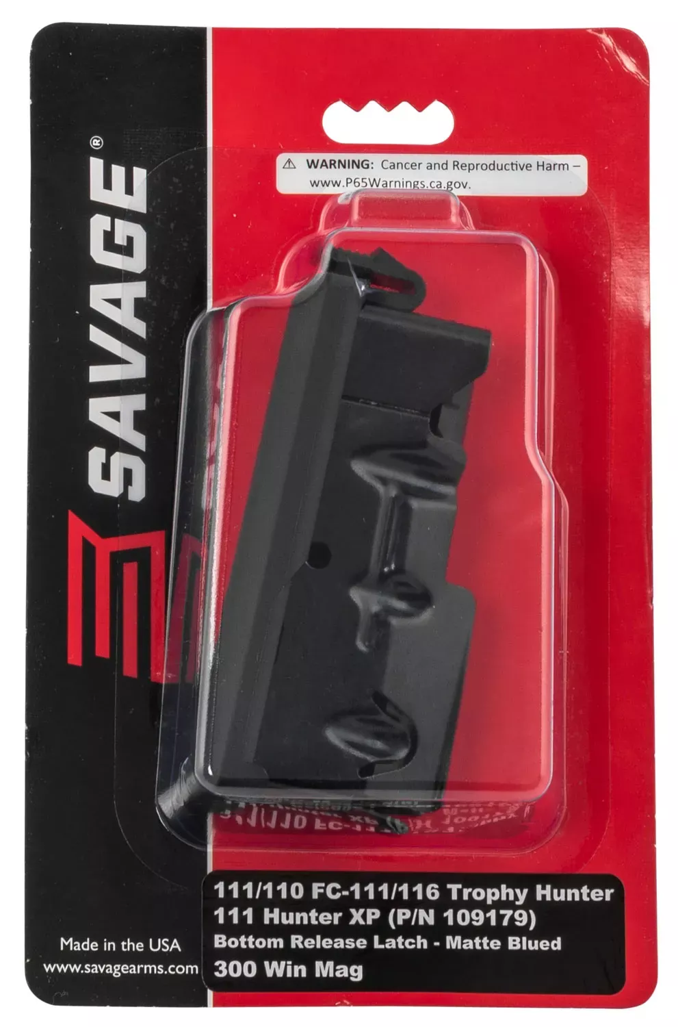 Savage Arms 55254 Axis Blued Detachable 3RD for 375 Ruger 300 Win MAG Savage Axis/Apex/10/110/11/16