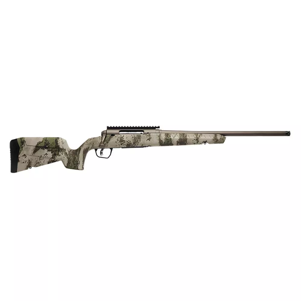 Savage Arms Axis 2 Pro Compact Rifle .243 Win 4rd Magazine 20″ Barrel Savage Woodland Camo