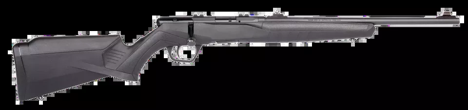 Savage Arms B Series F Compact .22 LR Rifle - Matte Black, 10+1 Capacity, 18" Barrel