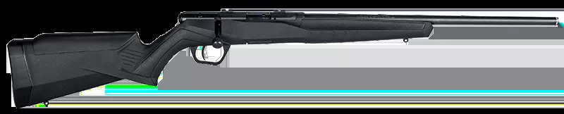Savage Arms B17 Compact 17HMR Bl/syn 18″
