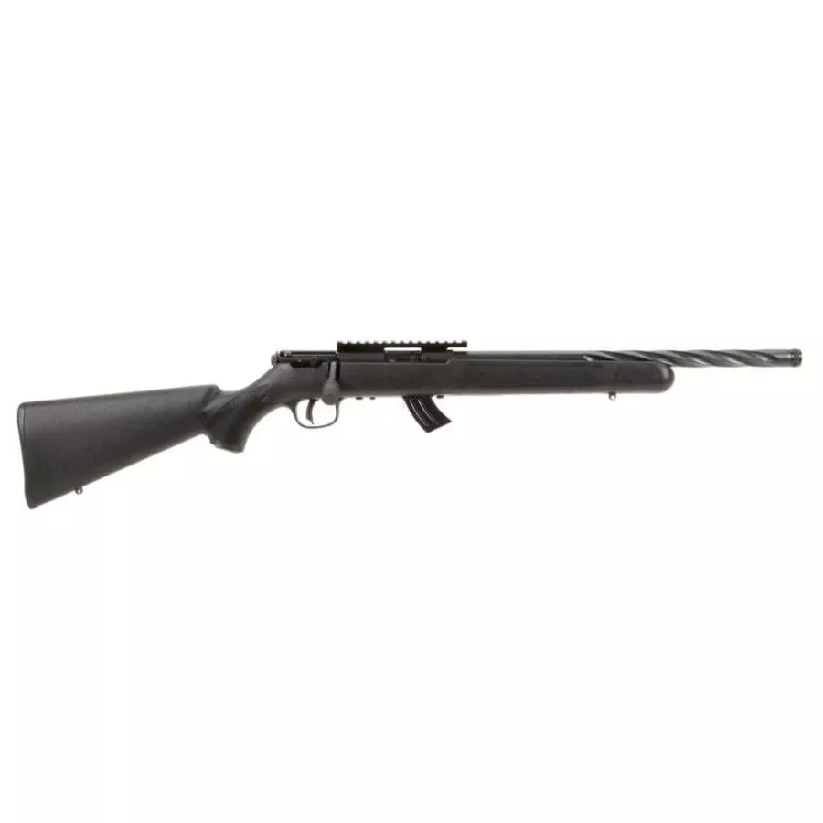Savage Mark ll FV-SR Rifle .22 LR 10rd Magazine 16″ Spiral Flute Threaded Barrel Synthetic Stock