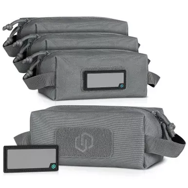 Savior Equipment Loose Sac Ammo Pouch | Accessories | 4-Pack | Gray | SP-AMST-4P-GS