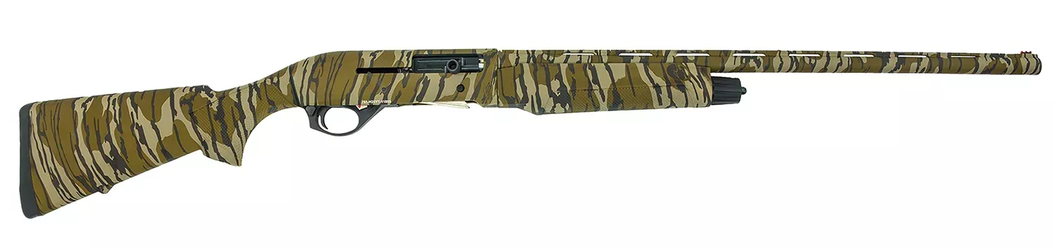 SDS Imports 21000195 S2Full Size 20 Gauge Semi-Auto 3″ 3+1 28″ Overall Mossy Oak Bottomland Vent Rib Barrel, Drilled & Tapped Receiver, Fixed Synthetic Stock