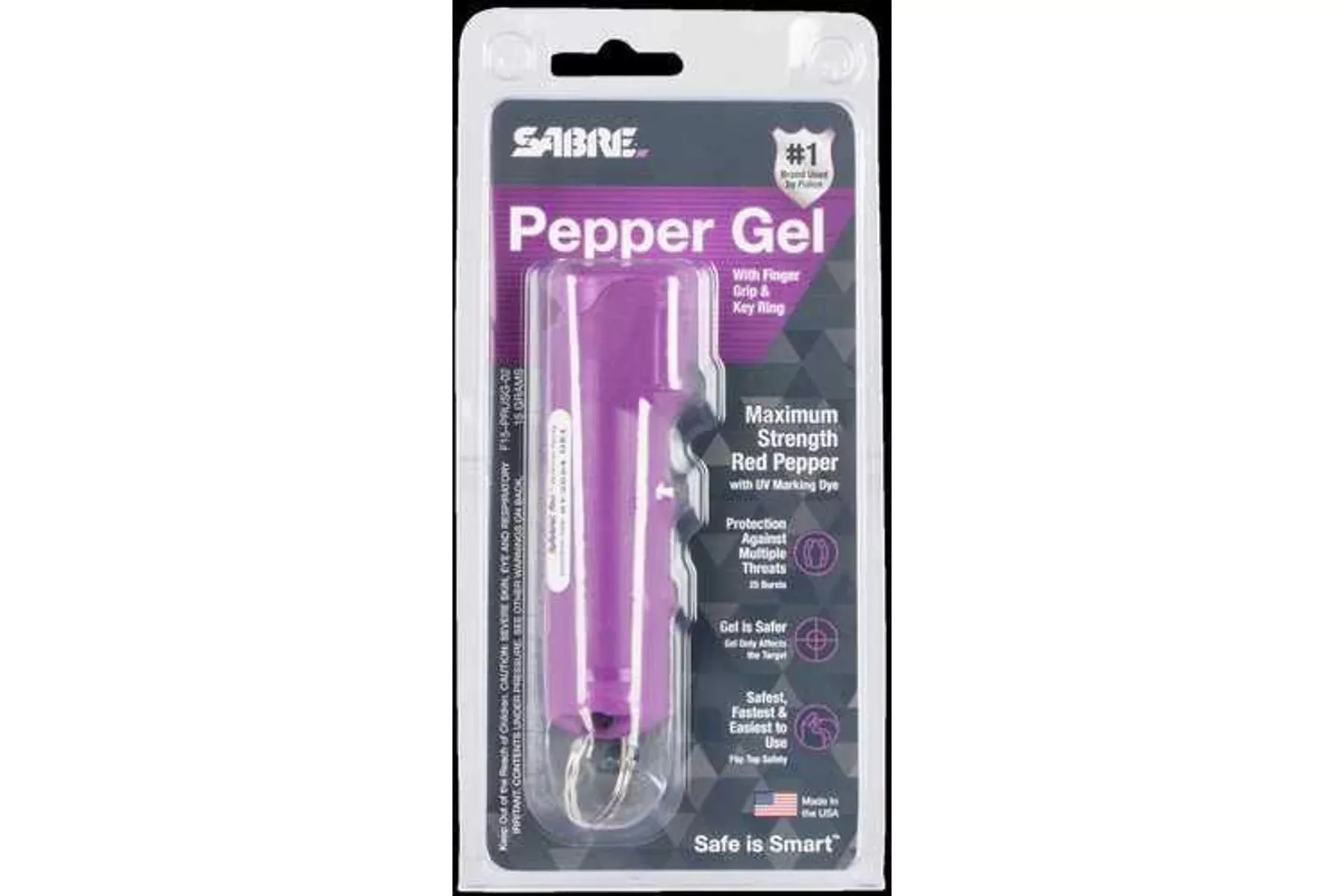 Sec Purple Flip Top Pepper Gel