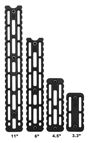 Seekins Precision 0010560093 ARCA Rail 3.3″ M-LOKBlack Anodized