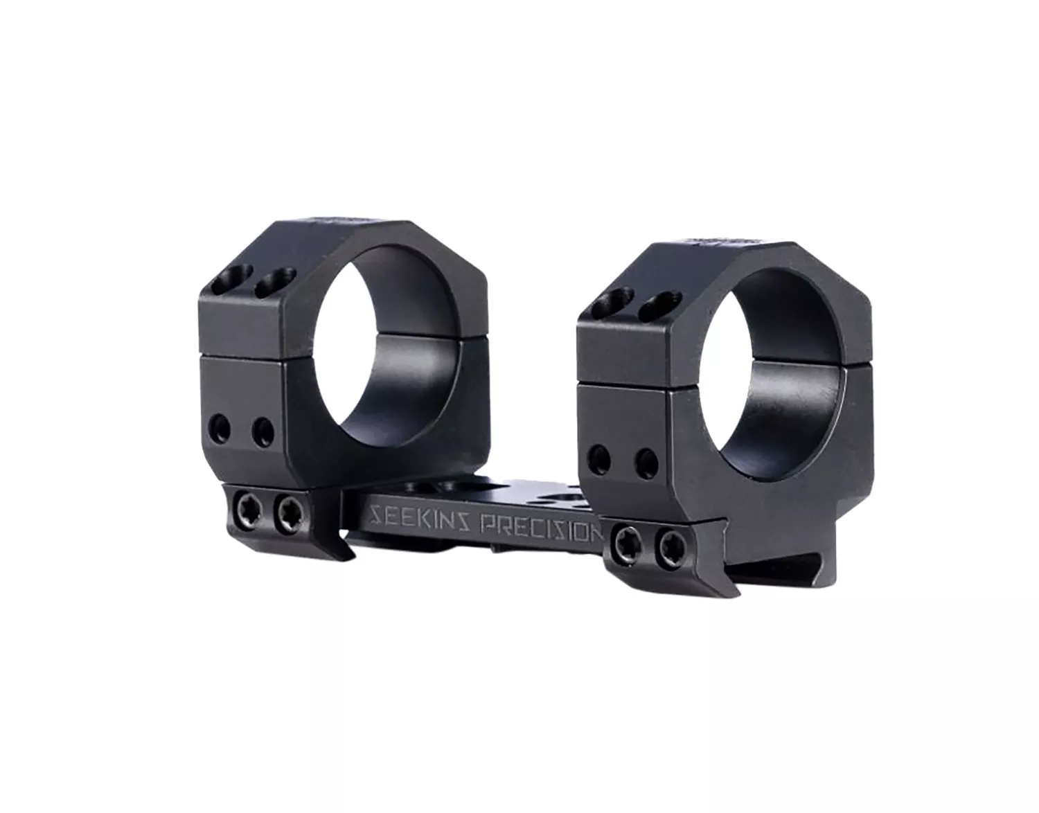 Seekins Precision 0010650100-F Precision MountBlack 7075 Aluminum 34mm Tube