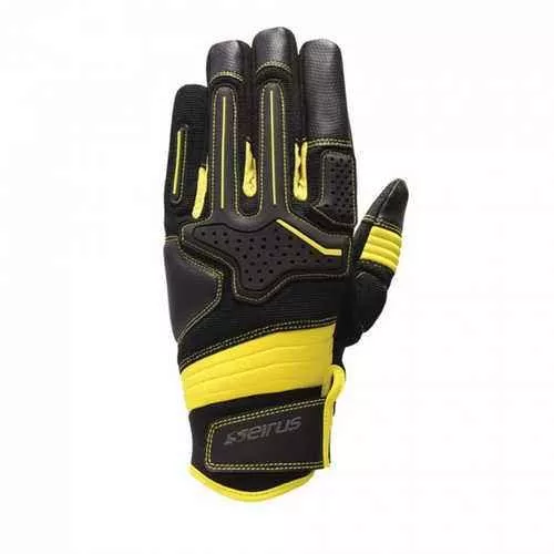 Seirus InFALSEvation Workman Dakota Glove Mens Black/Yellow 2XL