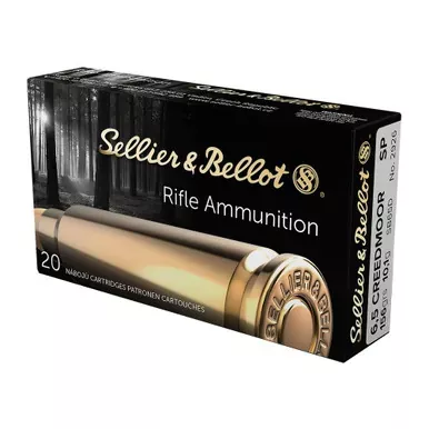 Sellier & Bellot Ammo | 6.5 Creedmoor | 156 Grain | Soft Point | 20 Round Box | SB65D
