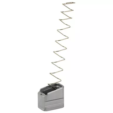 Shield Arms +5/+4 Magazine Extension, Aluminum, Anodized Finish, Gray, Fits Glock 19/23 G19-ME-5-GREY