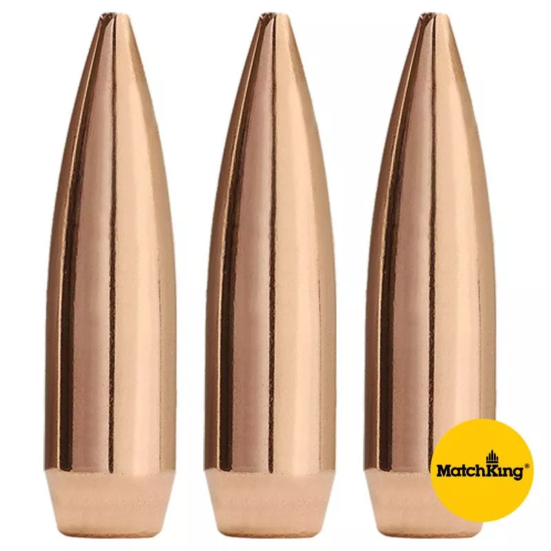 Sierra MatchKing Rifle Bullets (500/ct) .30 cal .308″ 168 gr HPBT