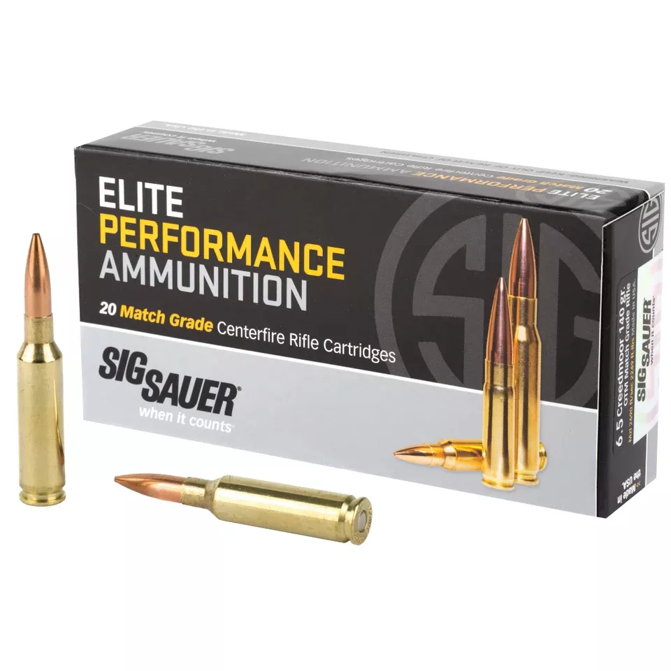 SIG Ammo 6.5 Creedmoor 140gr OTM 20/200