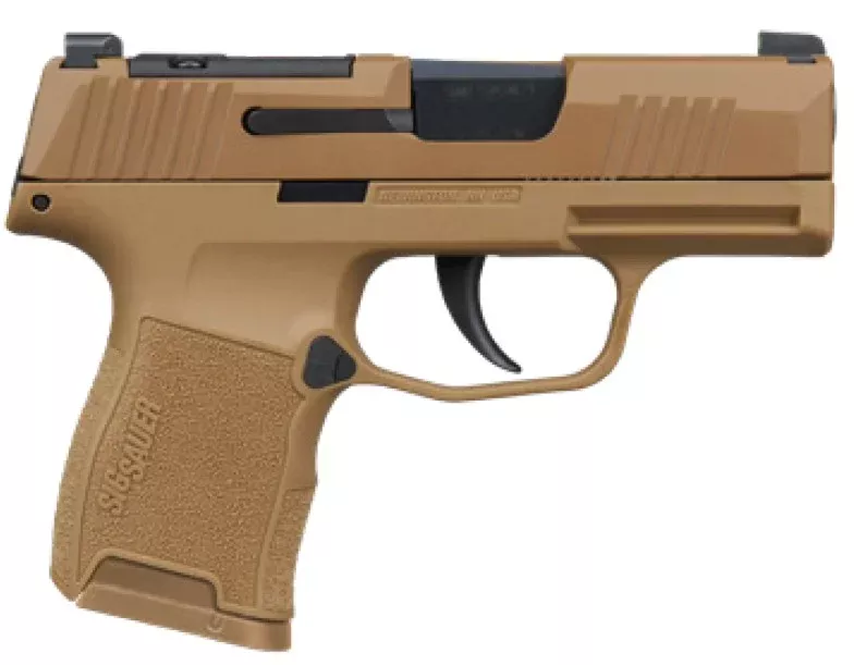 SIG P365 3.1″9MM COYOTE OR 10RD