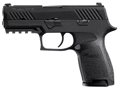 Sig Sauer 320C9BSSMSMA P320 Compact *MA Compliant 9mm Luger 3.90" 10+1 Black Black Polymer Grip Manual Safety