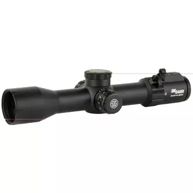 Sig Sauer EASY6-BDX | Rifle Scope | 3-18X44mm | Black | 34mm Main Tube | MRAD Adjustments | BDX Digital DEV-L Ballistic Reticle W/194 LEDS | Capped Turrets | SFP | SOEBDX63105