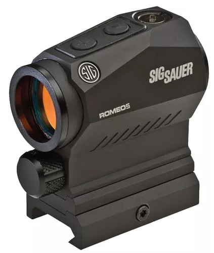 Sig Sauer Electro-Optics SOR52102 Romeo5XDRBlack 1x20mm 2 MOA/65 MOA Illuminated Red Circle w/Center Dot Reticle