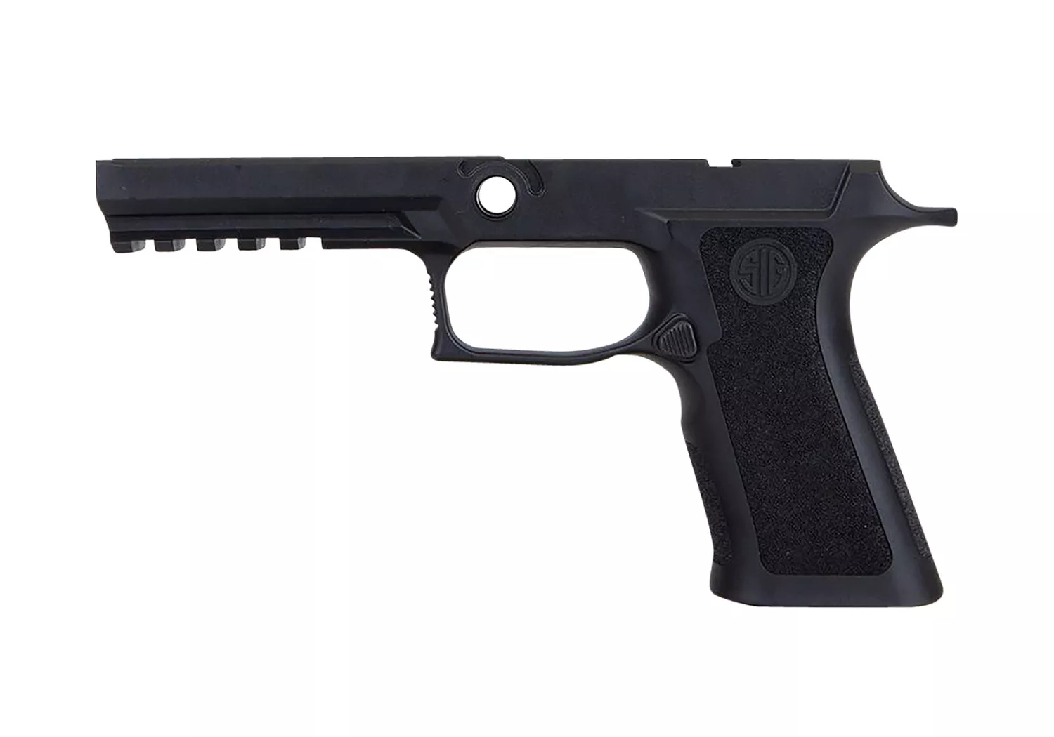 Sig Sauer GRIPMODXF943LGBLK P320 Grip Module X-Series (Large Size Module), 9mm Luger/40 S&W/357 Sig, Black Polymer, Fits Full Size Sig P320 (4.70")