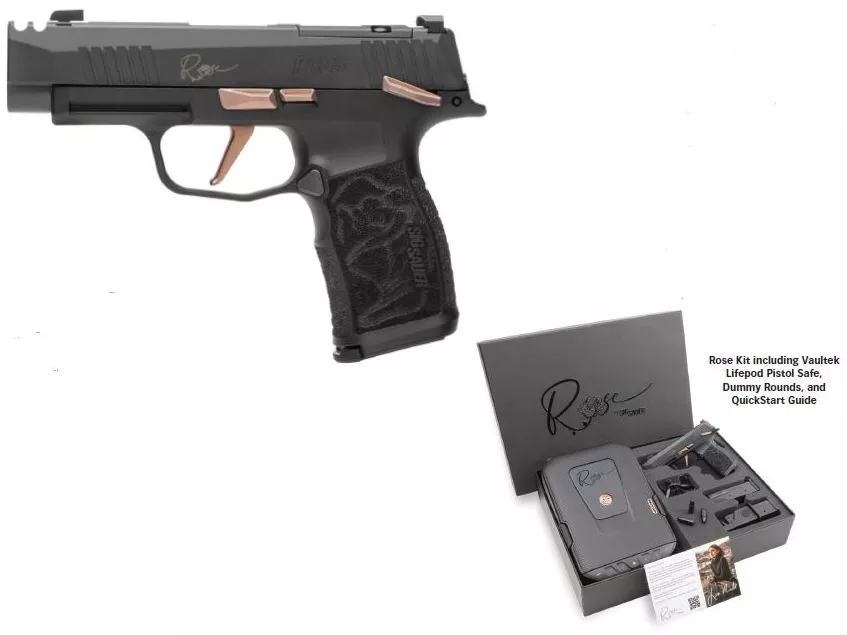 SIG SAUER P365 ROSE XL 9MM NIT 3″ 12+1