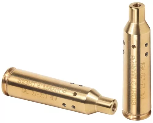 Sightmark SM39020 BoresightRed Laser for 22-250 Rem, 6.5 Creedmoor Brass Includes Battery Pack & Carrying Case