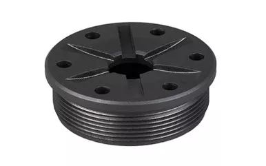 SilencerCo Bravo Front End Cap, .30 Cal, Black AC5124