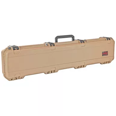 SKB Sports iSeries | Single Rifle | Rifle Case | Polypropylene Copolymer Resin | Tan Color | 49.00″ L x 9.00″ W x 5.00″ D | 3I-4909-SR-T