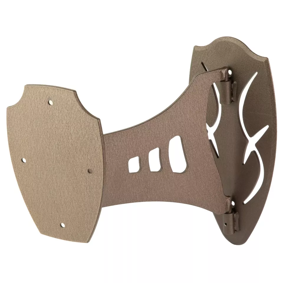 Skull Hooker Single Shoulder Mount Brown