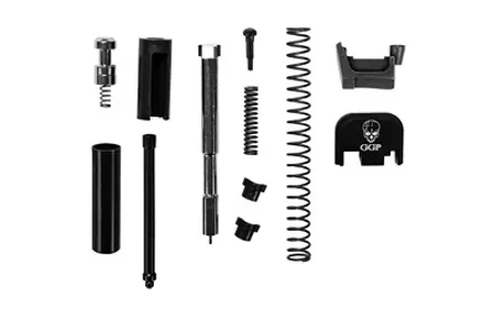 Slide Completion Kit for G17, G19, G26, G34, Gen 1-4, Minus Recoil Rod Assembly