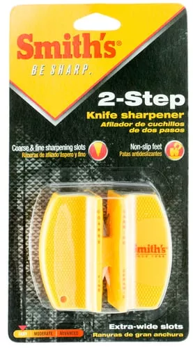 Smith’s 2-Step Knife Sharpener – All-Types Including Fillet Knives