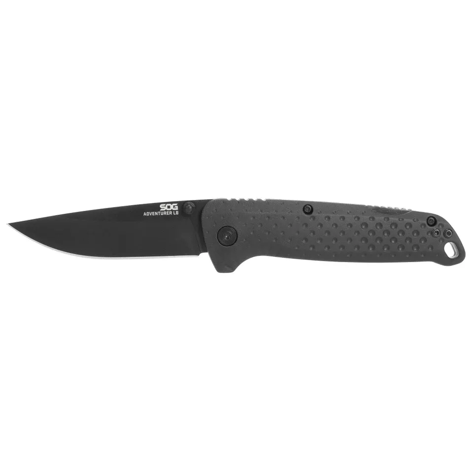 SOG Adventurer LB 3" Black Knife