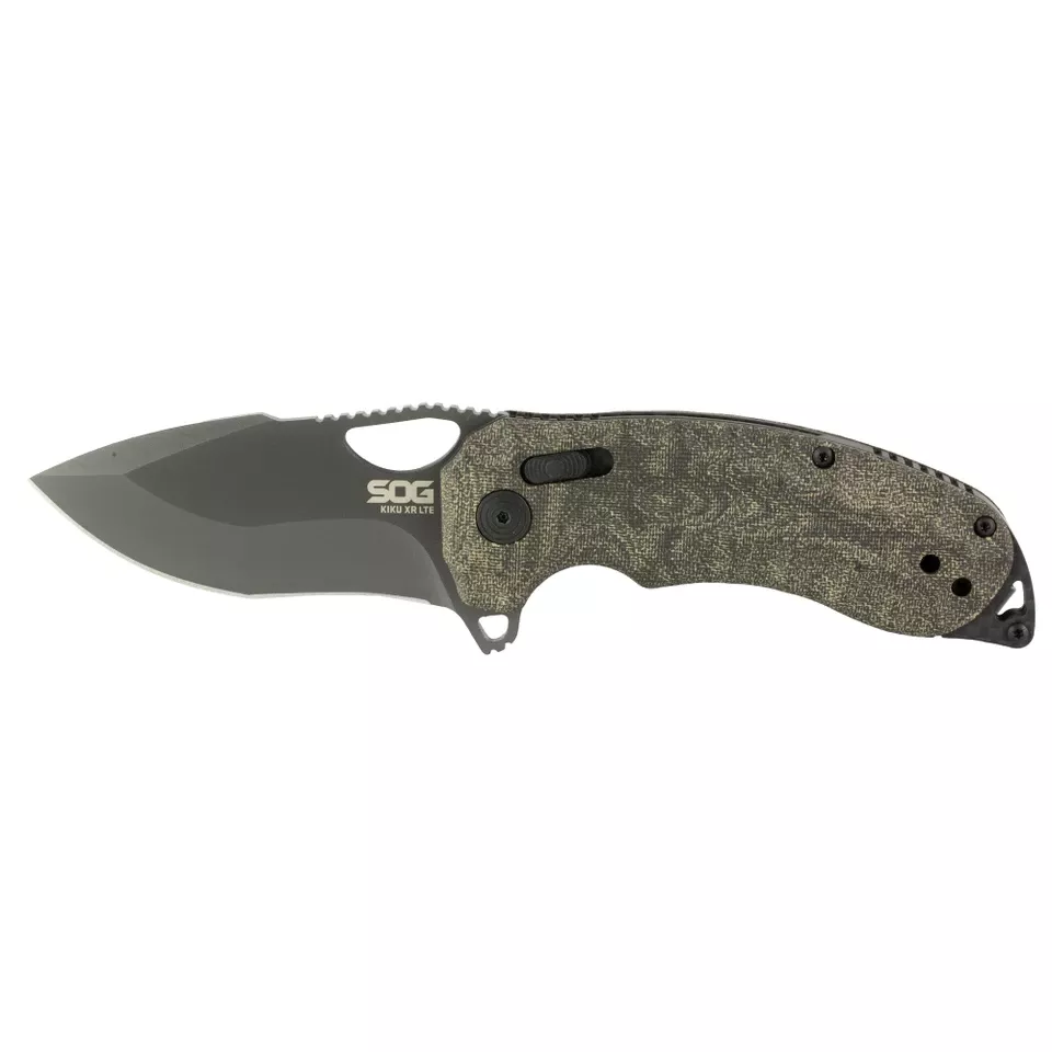 SOG KIKU XR LTE 3.2" Blackout Knife