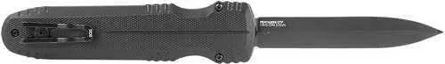 SOG Knife Pentagon OTF Blackout 3.79" Dbl Edge Blade